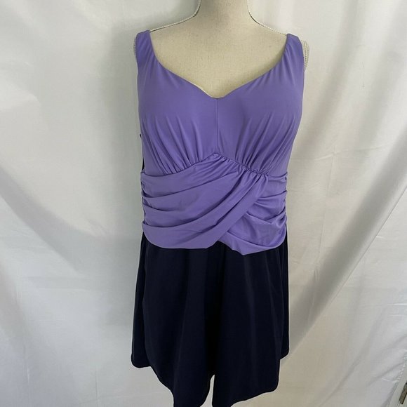 Swimsuits For All Women's Plus Size 22 Twist Front
